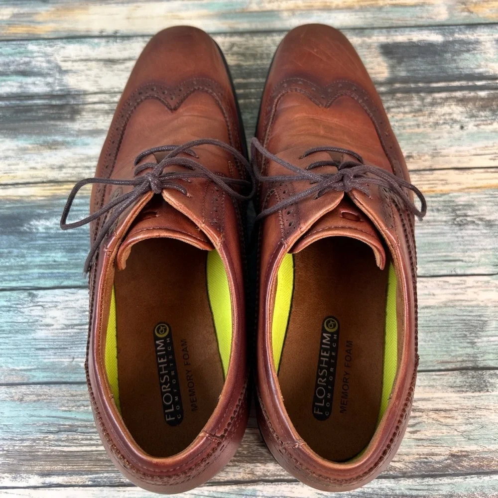 Florsheim wingtip brogue